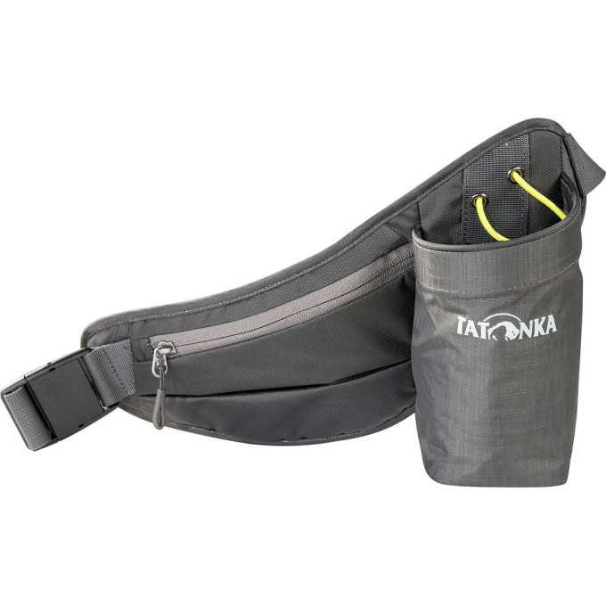 Поясная сумка с держателем для бутылки и карманом на молнии TATONKA HIP BOTTLE SINGLE titan grey 2227,021 - titan grey